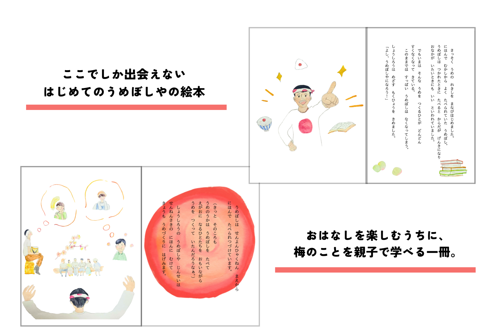 【社長誕生日!期間限定・絵本プレゼント🎁】うめぼしや・しょうしろう