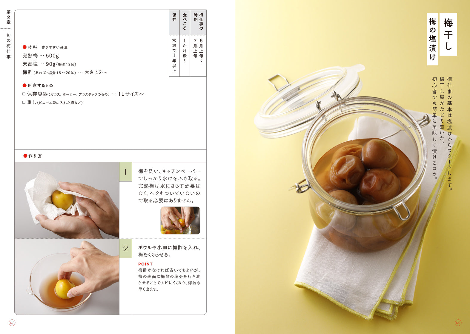 梅ボーイズの初書籍「まいにち梅づくし生活」
