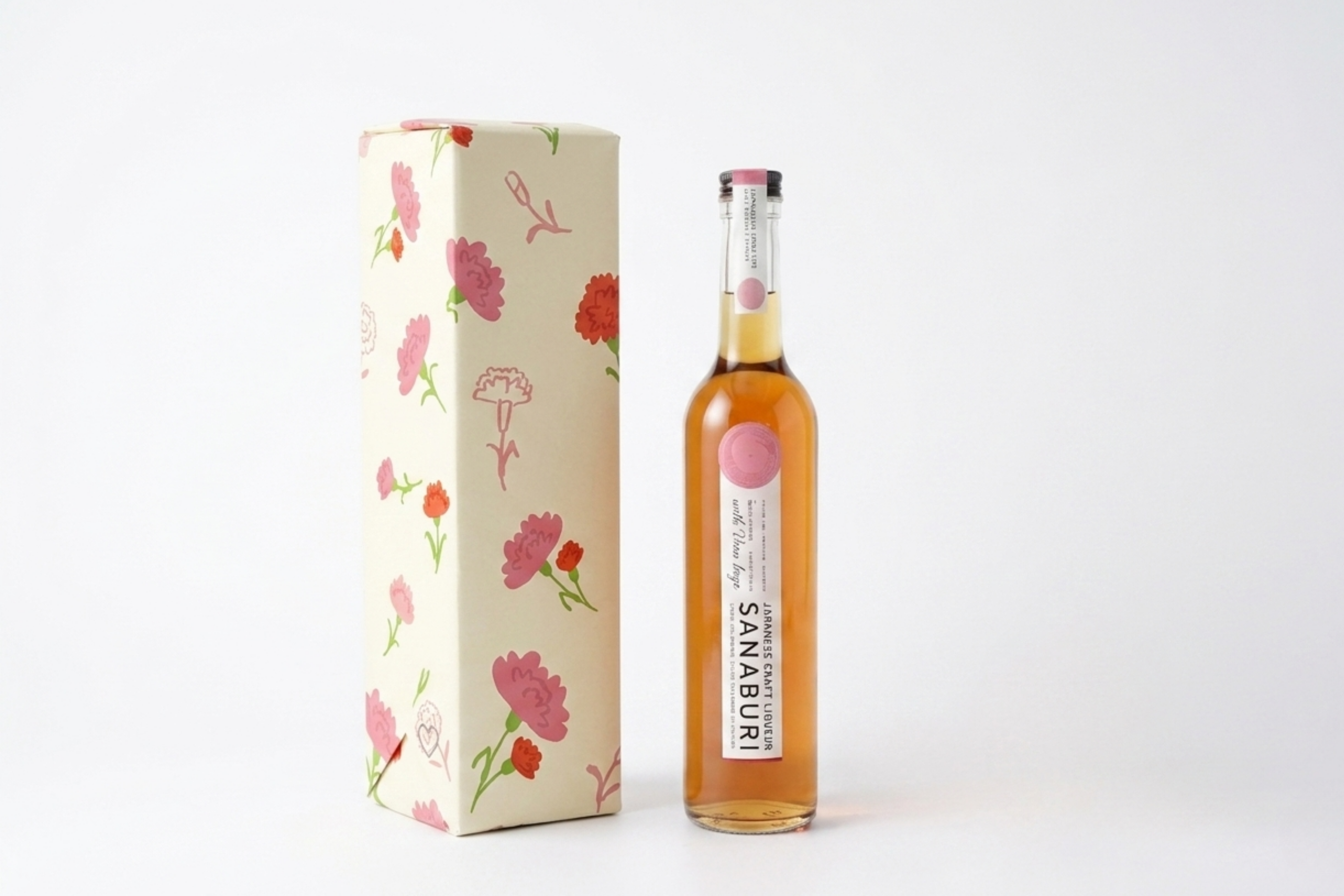 母の日を祝う<br>完熟梅とお花のリキュール